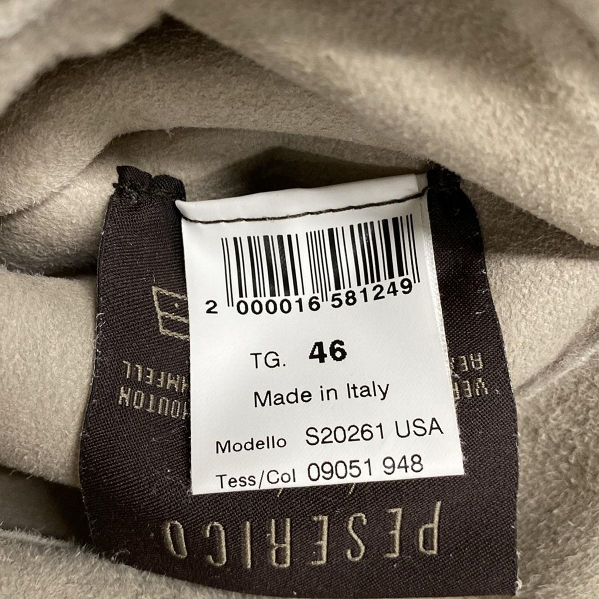 PESERICO ペゼリコ コート サイズ46 XL レディース - ベージュ 長袖 ムートン 冬 WWW_OLIVIERBERNSTEIN_COM