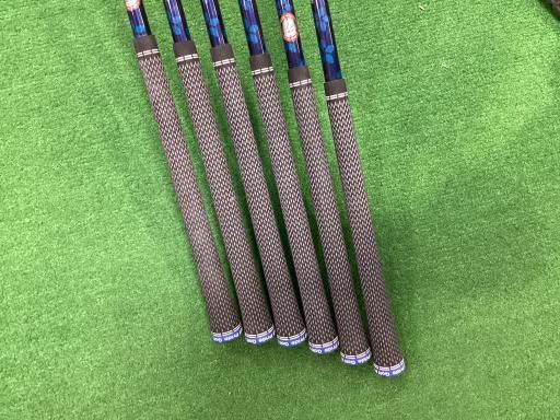 中古】 テーラーメイド Qi 7S アイアンセット IR Diamana BLUE TM60(Qi