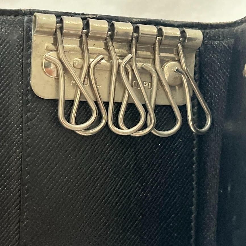 PRADA KEY CASE プラダ 6連キーケース オリーブグリーン カーキ