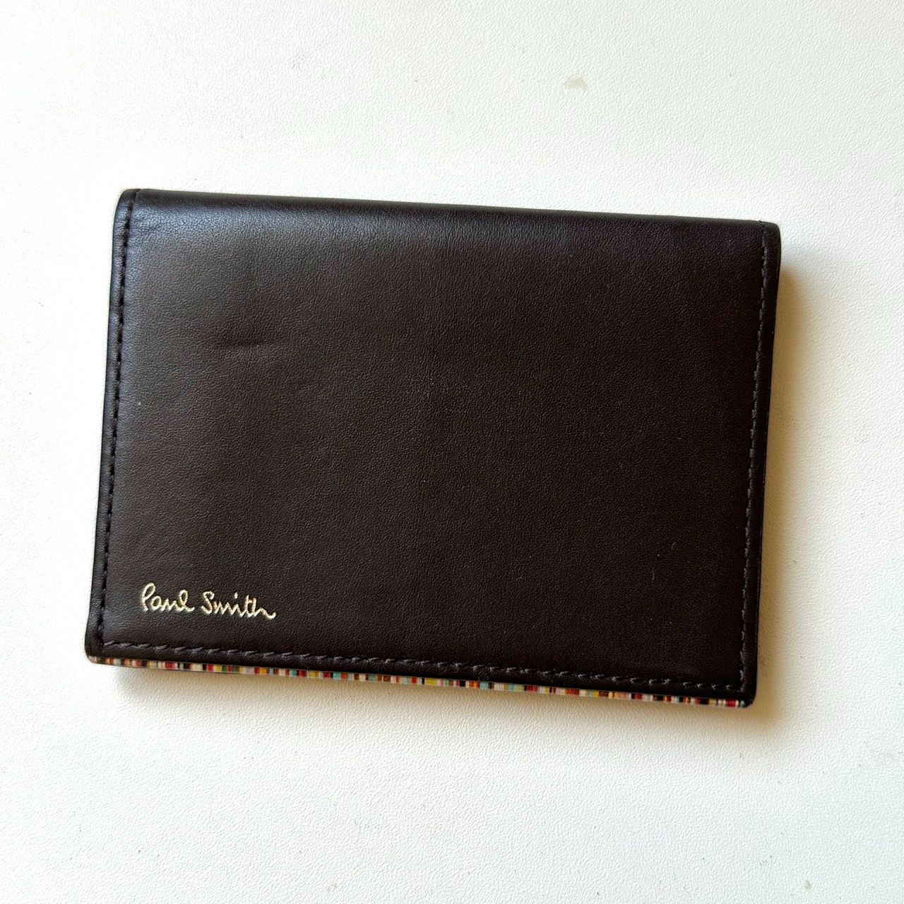 ポールスミス Paul Smith パスケース カードケース マルチストライプ