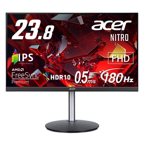 ディスプレイ・モニター acer 165Hz対応 23.8インチ ゲーミングモニター