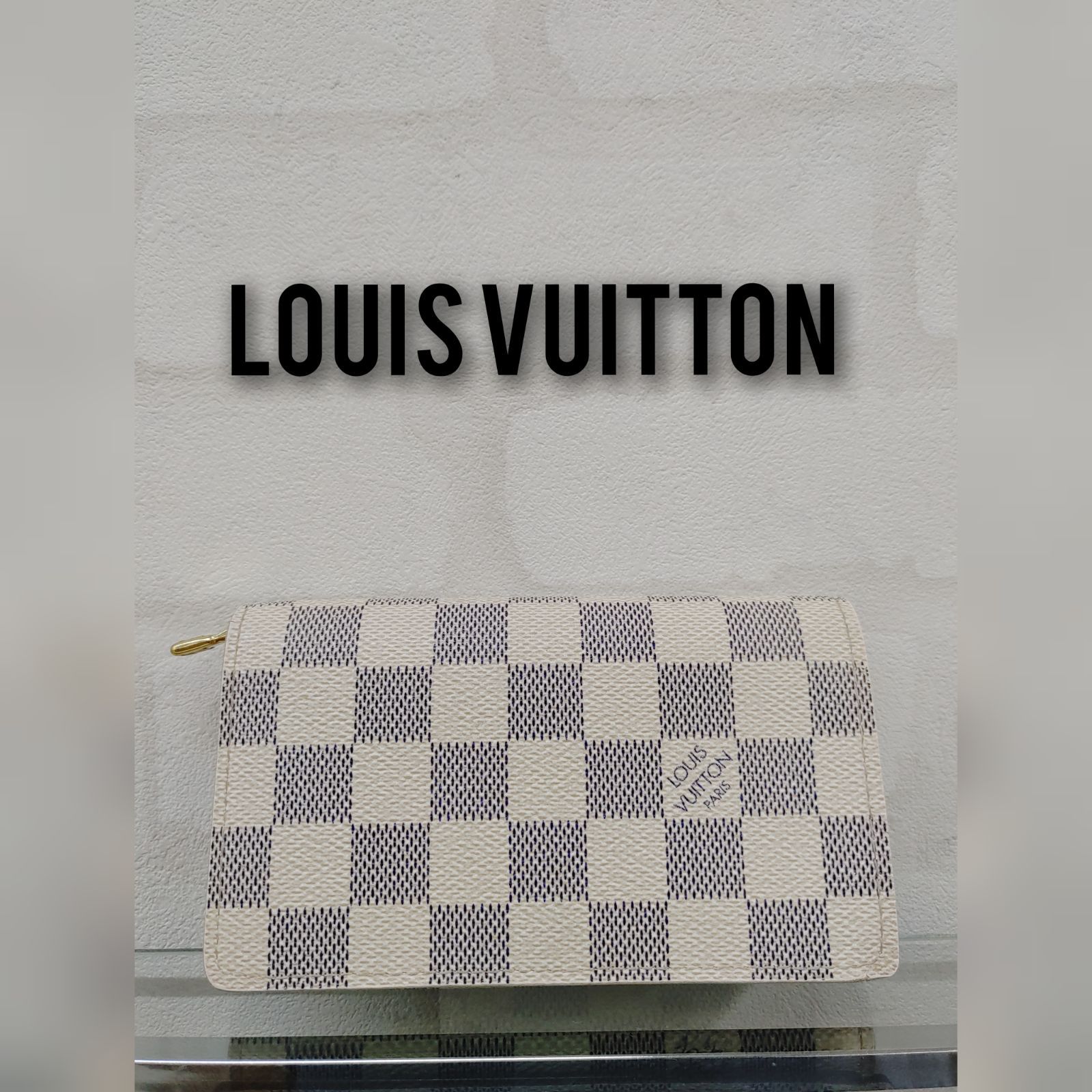 ルイヴィトン ポルトフォイユ・トレゾール ダミエ アズール ダミエ・アズール 財布 ポルトフォイユ・トレゾール 【ルイ