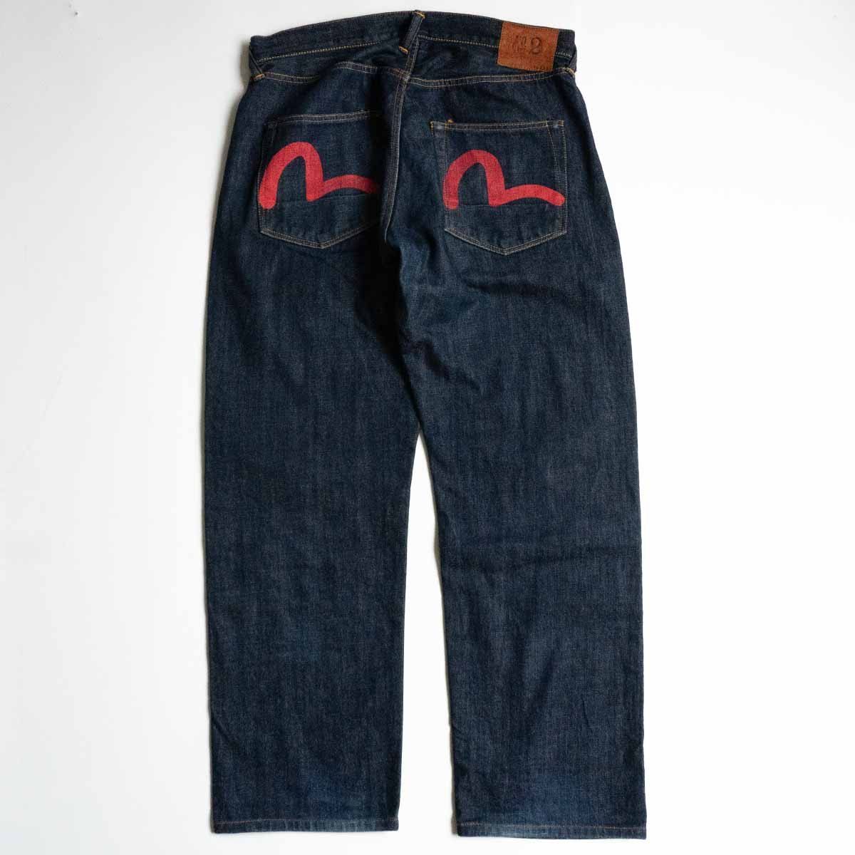 美品/濃紺】EVISU 【LOT.2001 デニムパンツ】36×35 エビス