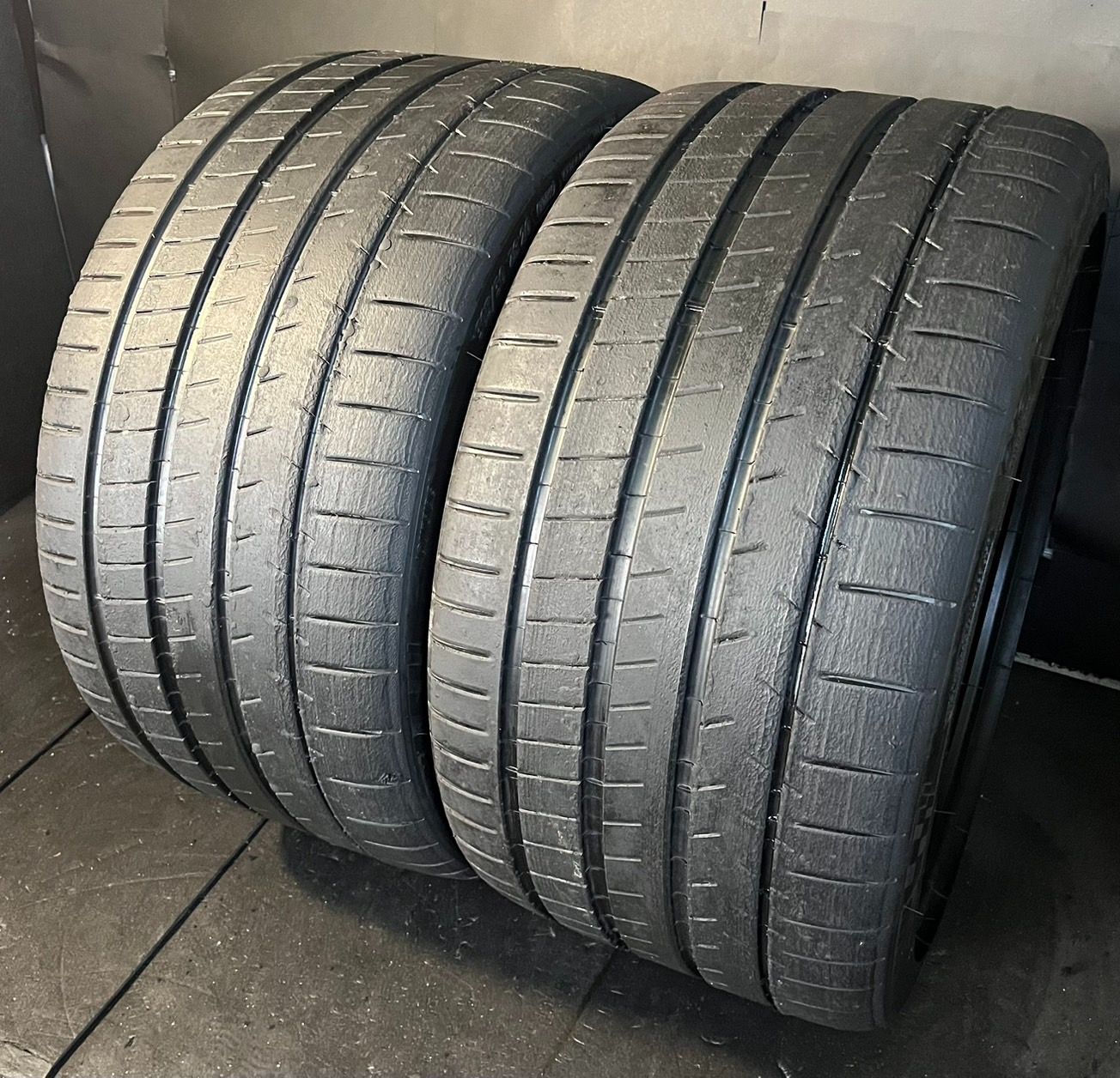 製 約9.6～9.7分山 ミシュラン MICHELIN パイロット Pilot Super Sport K3 305 30R20 2本 h_387