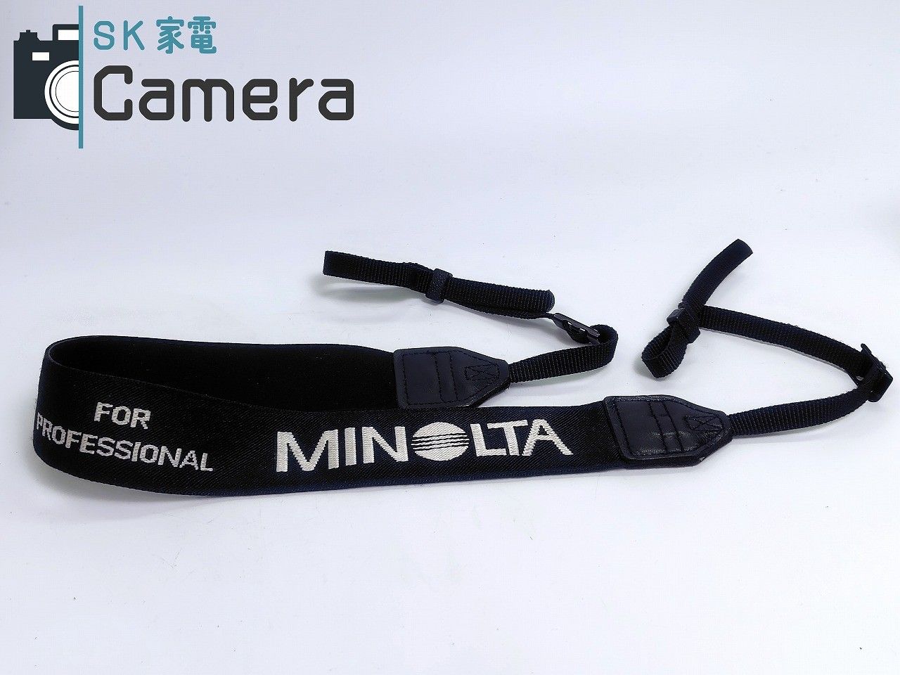 MINOLTA FOR PROFESSIONAL ストラップ ミノルタ プロストラップ ブラック