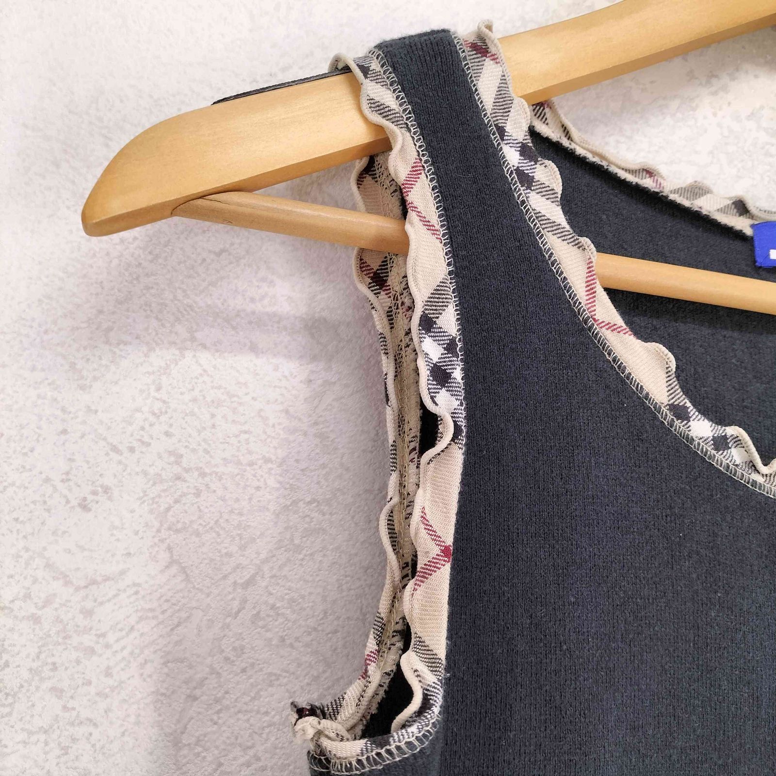 美品♡Burberrys ノースリーブ チェックシャツ 38 バーバリー