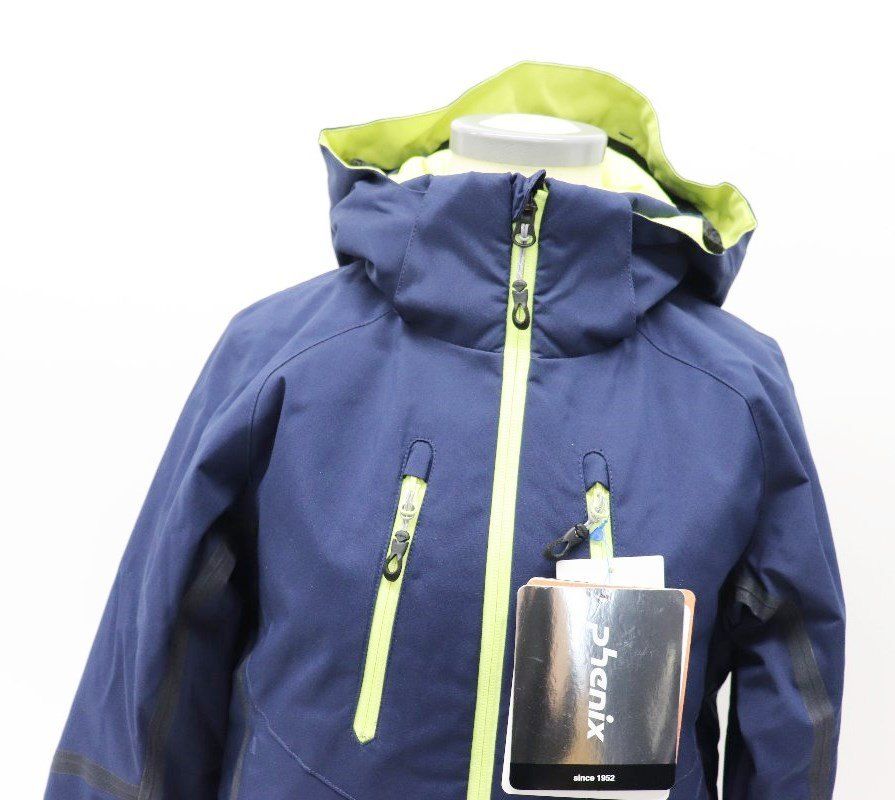 phenix - Phenix フェニックス ジュニア スキージャケット 14 ネイビー ES7G20T71 キッズ スポーツ R2507-152 Phenix フェニックス ジュニア スキージャケット 14 ネイビー
