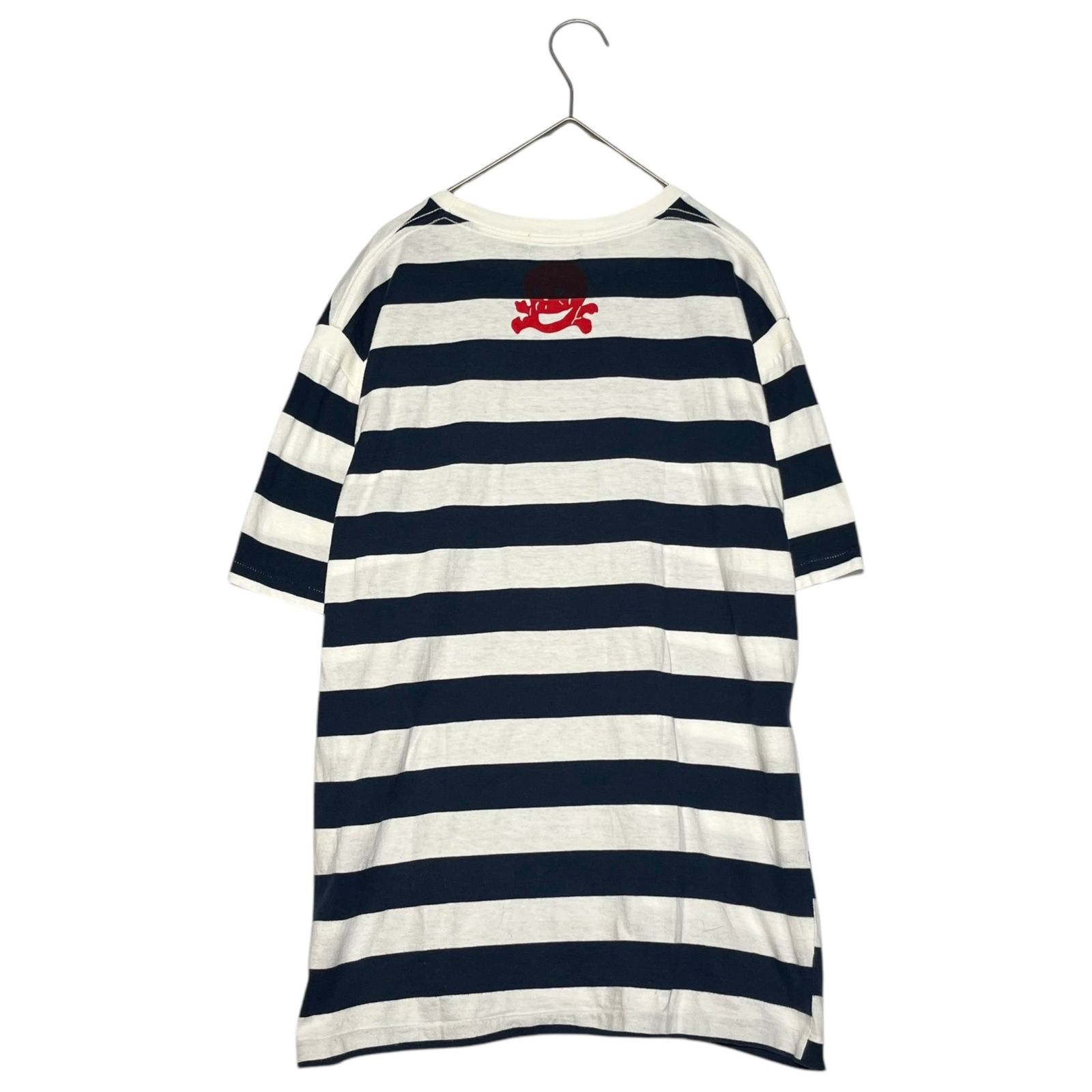 AFFA(エーエフエフエー) Initial Border Back Neck Skull Print T 