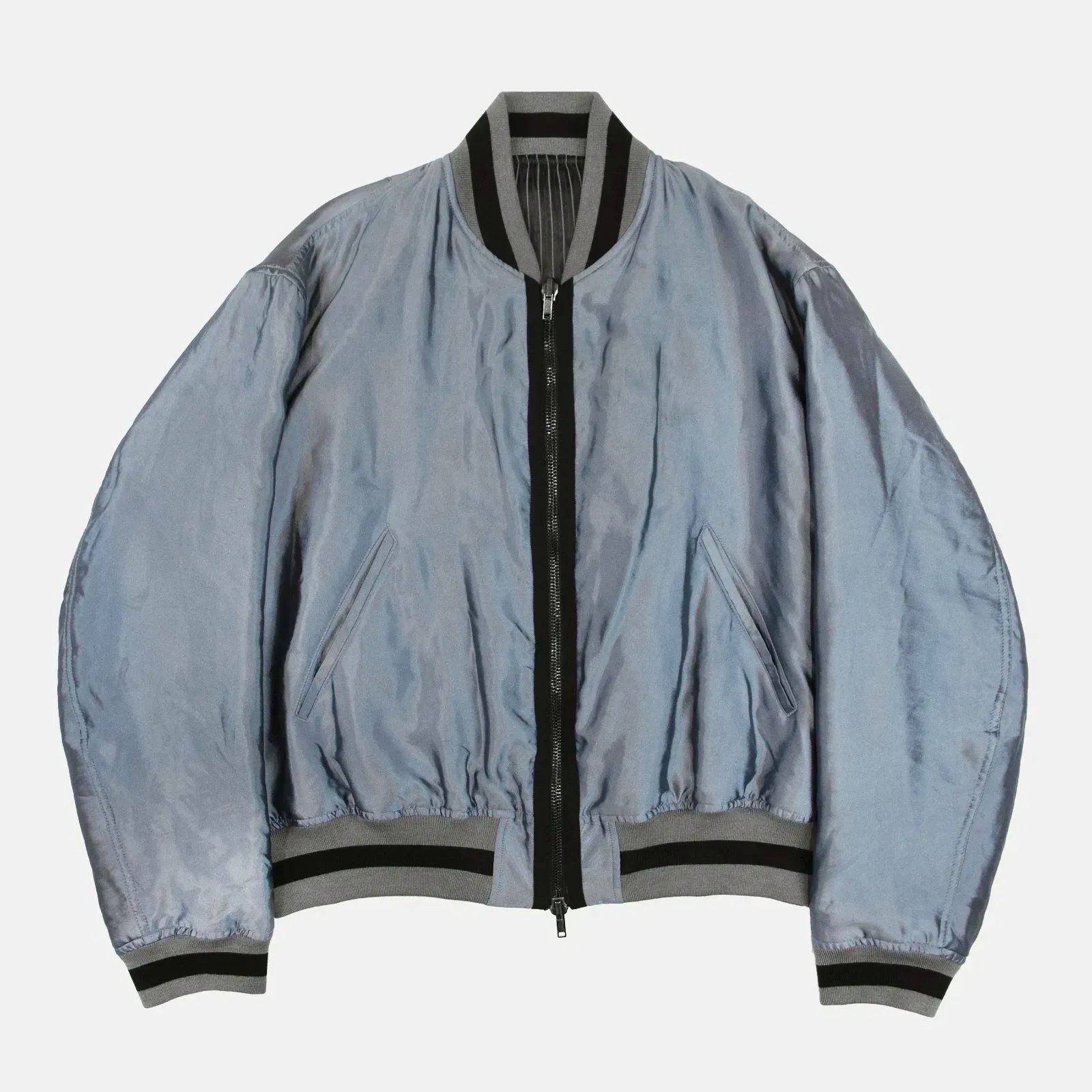 HAIDER ACKERMANN REVERSIBLE SILK BOMBER Jerry Lorenzo 着用 haider ackermann  bombe - メルカリ