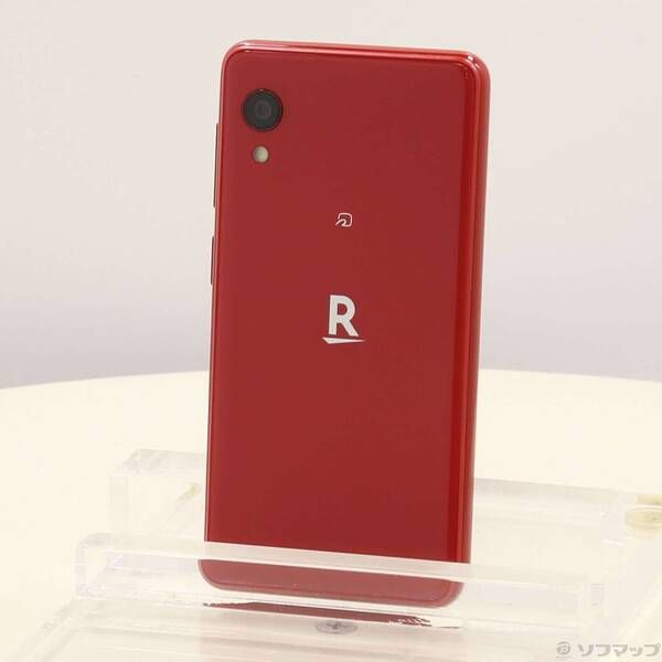 中古品〕 Rakuten Mini 32GB クリムゾンレッド C330 楽天 SIM