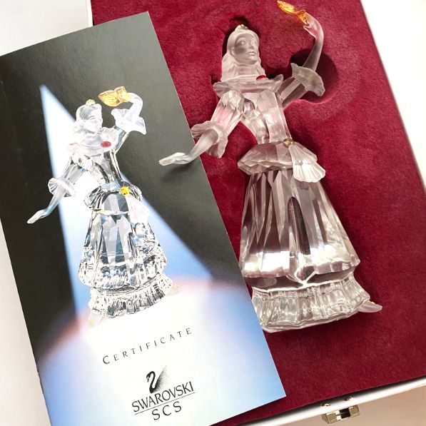 値下げ！SWAROVSKI スワロフスキー マスカレード コロンバイン 2000年 