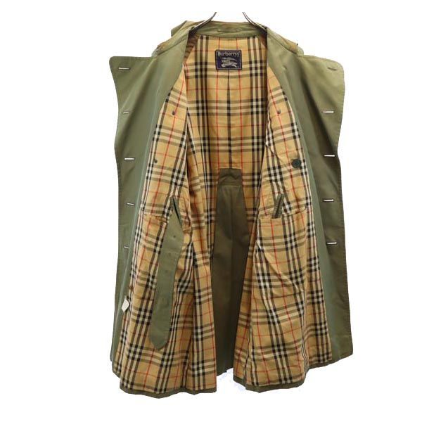バーバリーズ 80s 90s オールド トレンチコート L カーキ Burberrys