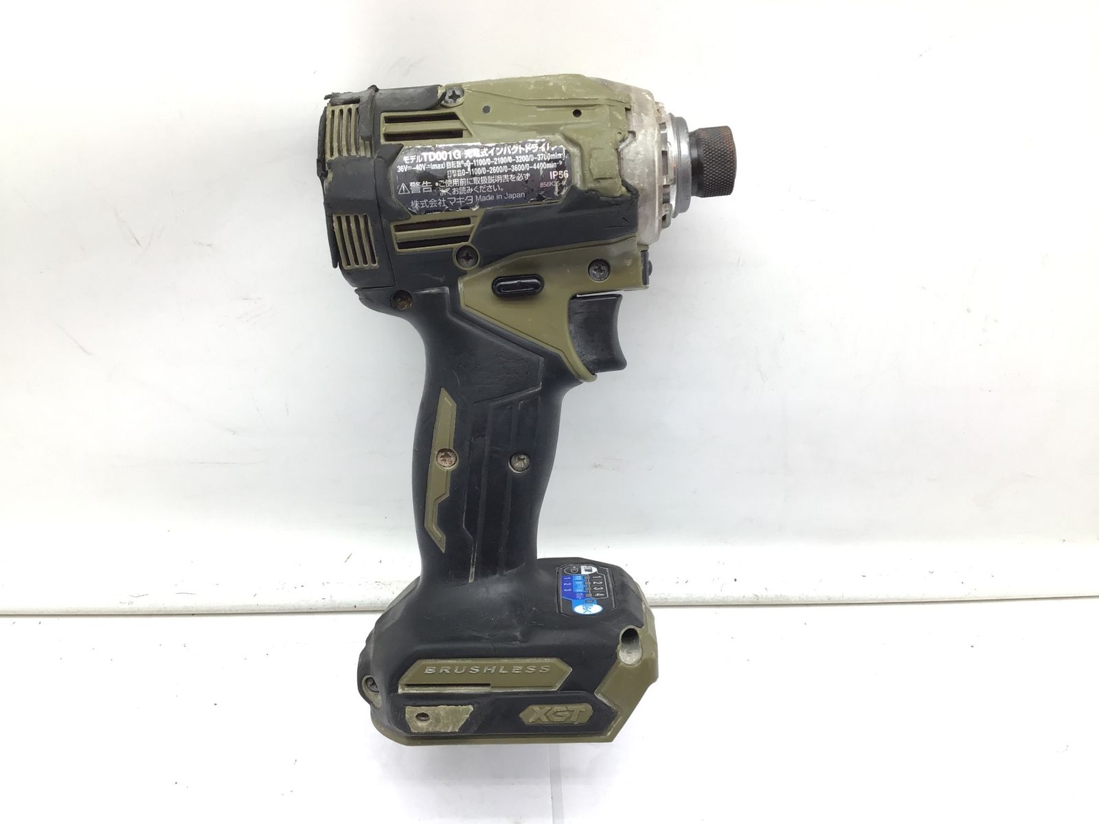 マキタ40VインパクトドライバTD001G中古品、本体のみ Makita 40V 