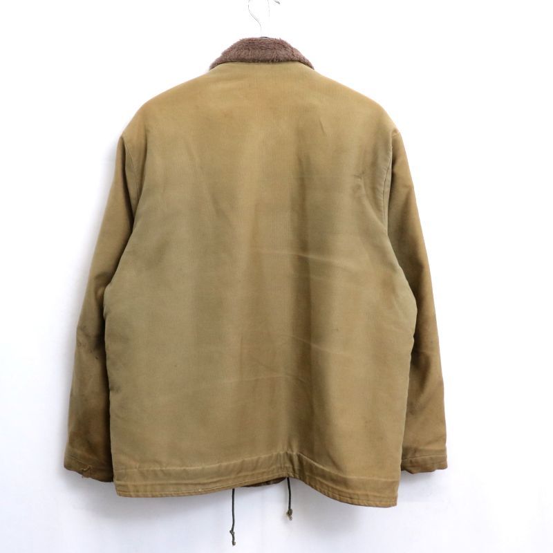 70s デッキ N-1 民間 ミリタリージャケット メンズ Lサイズ相当