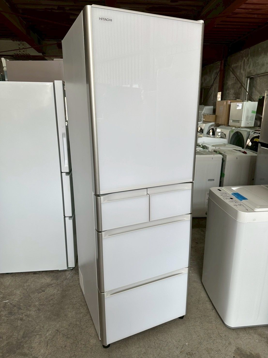 日立冷蔵庫 R-S40J 2019年製 送料込み 【公式通販】