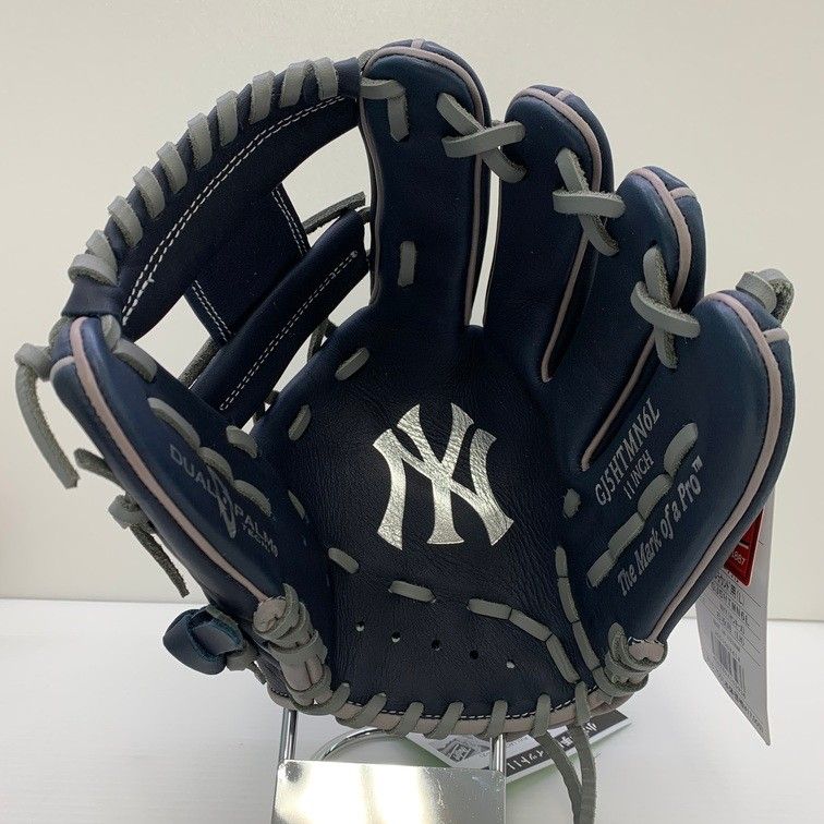 Rawlings - ローリングス Rawlings ハイパーテック 少年軟式 オールラウンド用グローブ GJ5HTMN6L ヤンキース 5553 ローリングス Rawlings ハイパーテック 少年軟式 オールラウンド