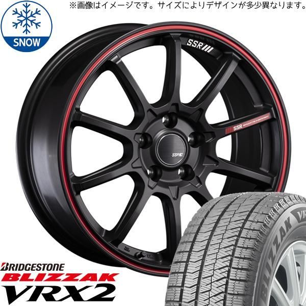 165/60R15 スタッドレスタイヤホイールセット デリカミニ etc (BRIDGESTONE BLIZZAK VRX2 & SSR  GTV05 4穴 100) - メルカリ