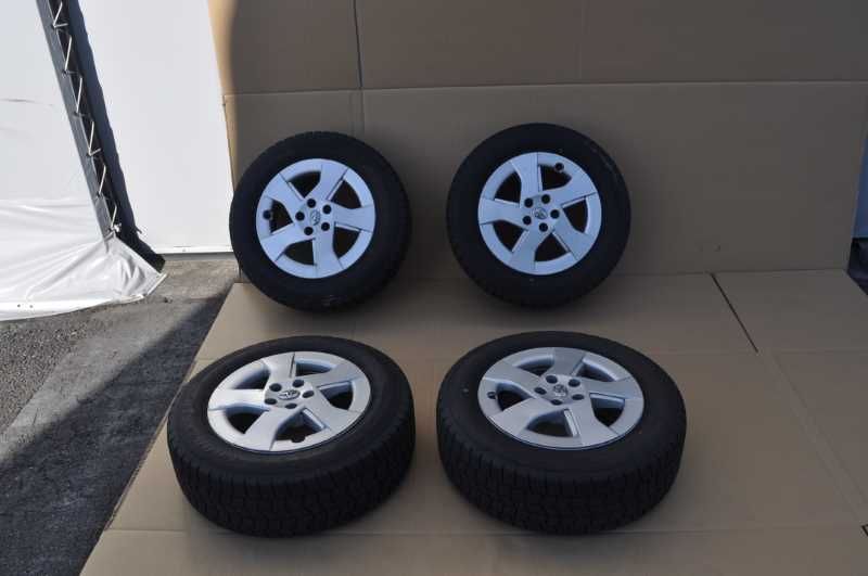 9分~10分山 スタッドレスタイヤ 2025年製 195|65 R15 15×6J 45 5H PCD100 4本セット ZVW30 プリウス G 前期 ICE NAVI7 s021326G