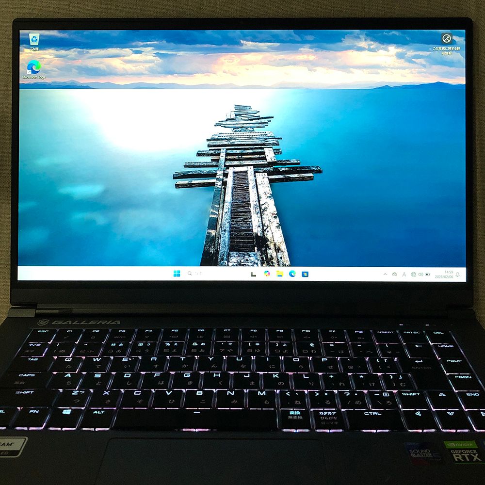 ◇ジャンク品・本体のみ◇ゲーミングノートPC パソコン GALLERIA 