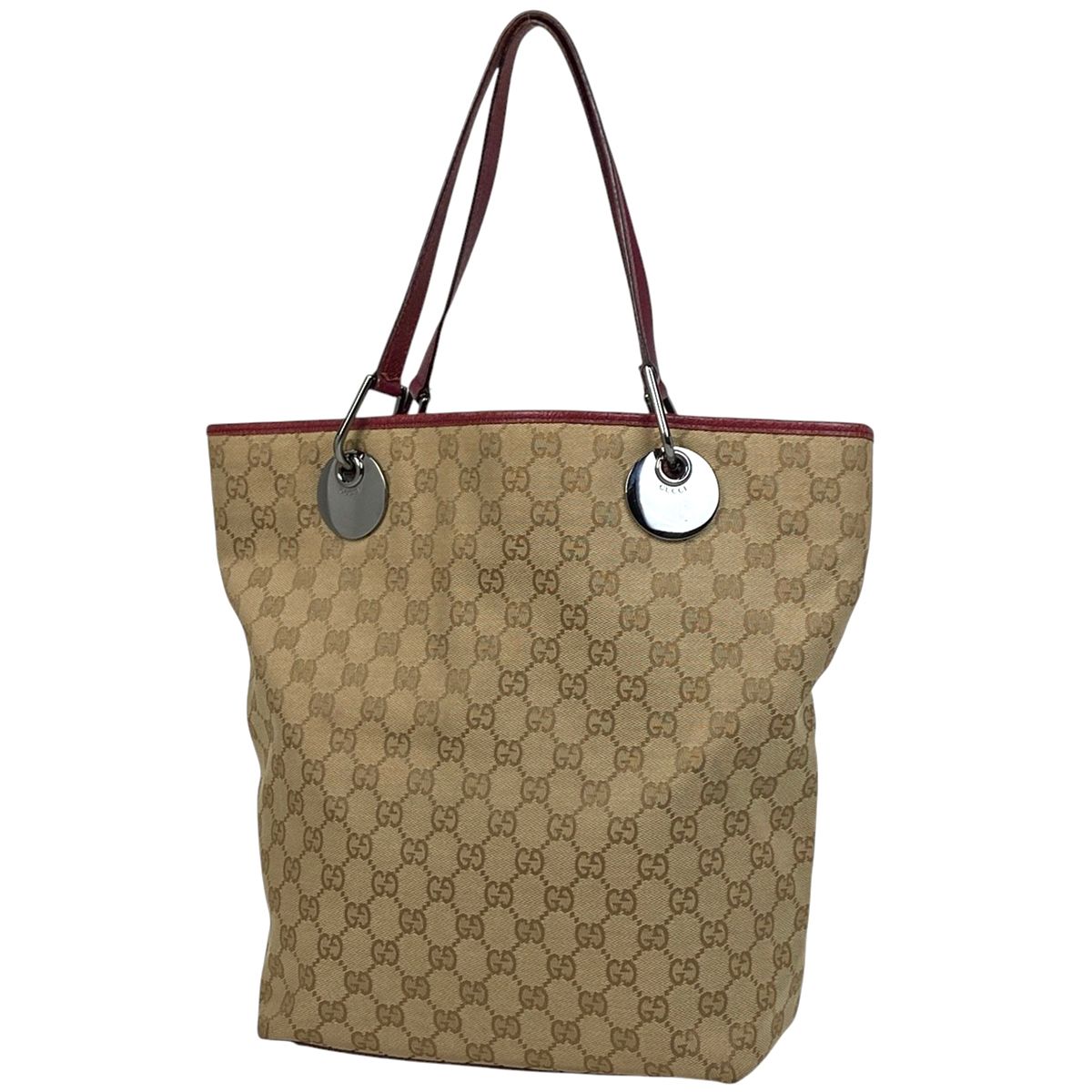 グッチ GUCCI GG柄 トートバッグ ショルダーバッグ GGキャンバス