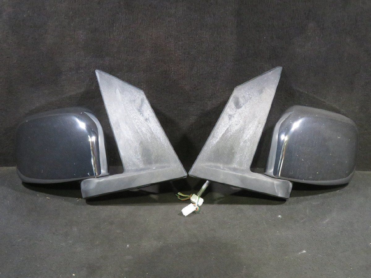 ◆ekワゴン・スポーツ(H82W)純正メッキドアミラー左右セット F37