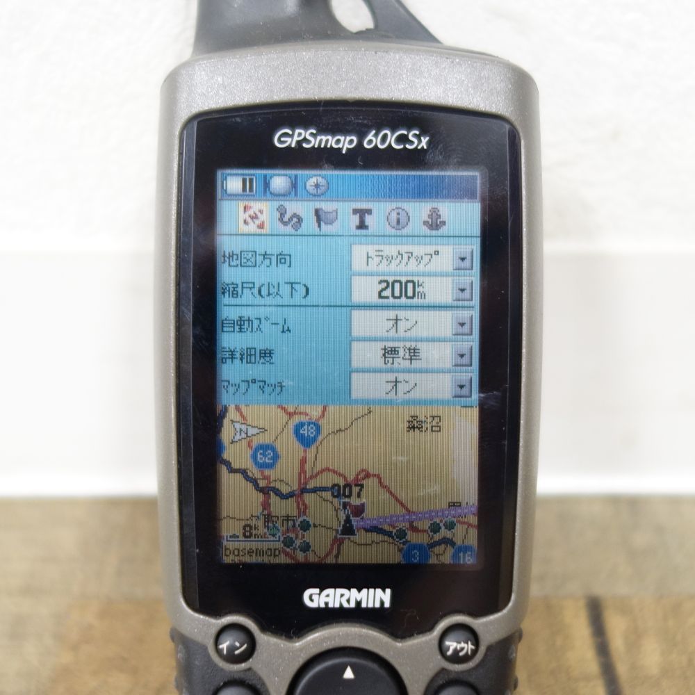 ガーミン GARMIN GPS map 60CSx 日本語版 地図 マップ ナビ - メルカリ