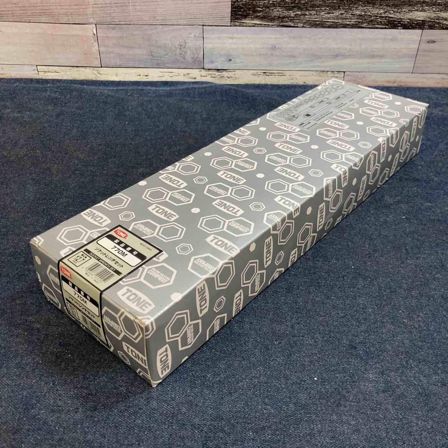 トネ TONE ソケットレンチセット 差込角12.7mm 1 2 770M 内容16点 シルバー 八潮店