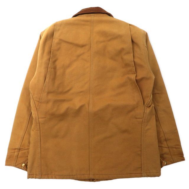 星タグUSA製80s】carhartt ミシガンチョアコート 裏地ブランケット