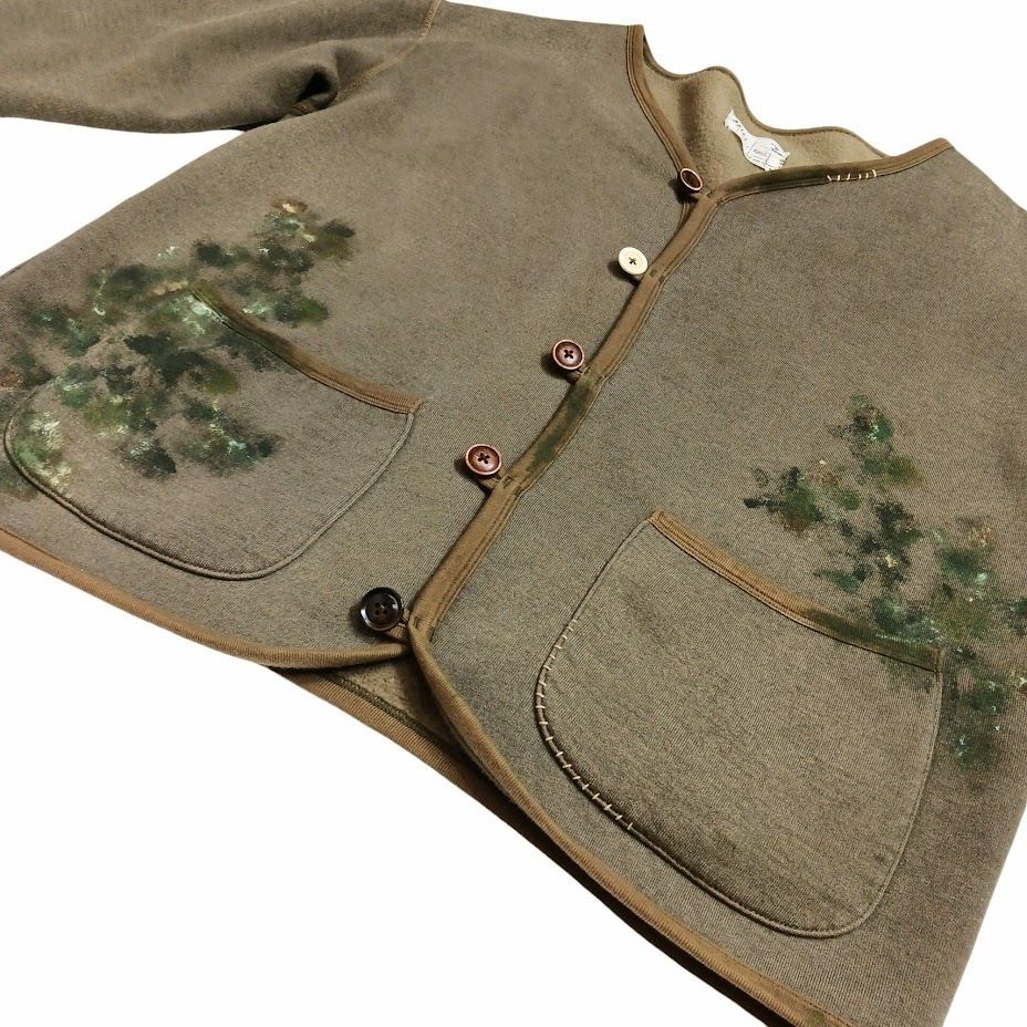 PORTER CLASSIC ポータークラシック Hand Made Artist Cardigan ハンドメイドアーティストカーディガン サイズ ２  - メルカリ