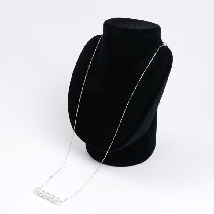 TASAKI タサキ K18WG ホワイトゴールド バランス シグネチャー パール  