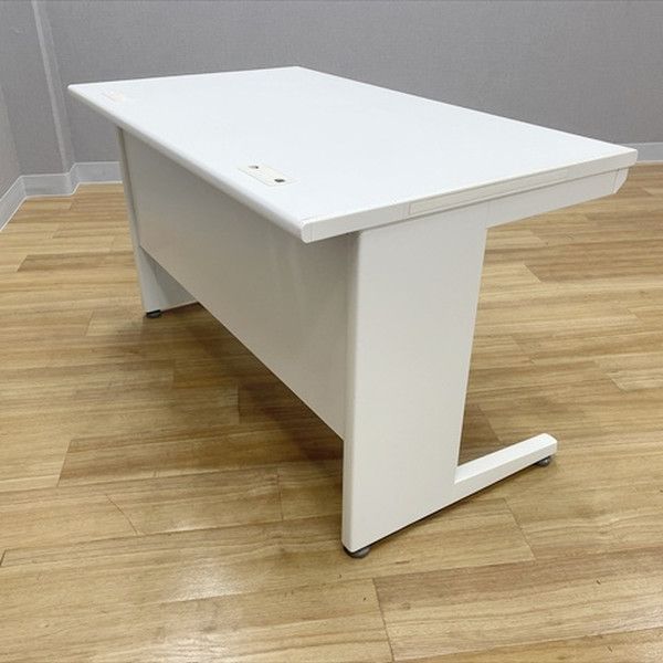 平デスク VILLAGE 引き出し付 オフィスデスク 平机 オカムラ ネオホワイト