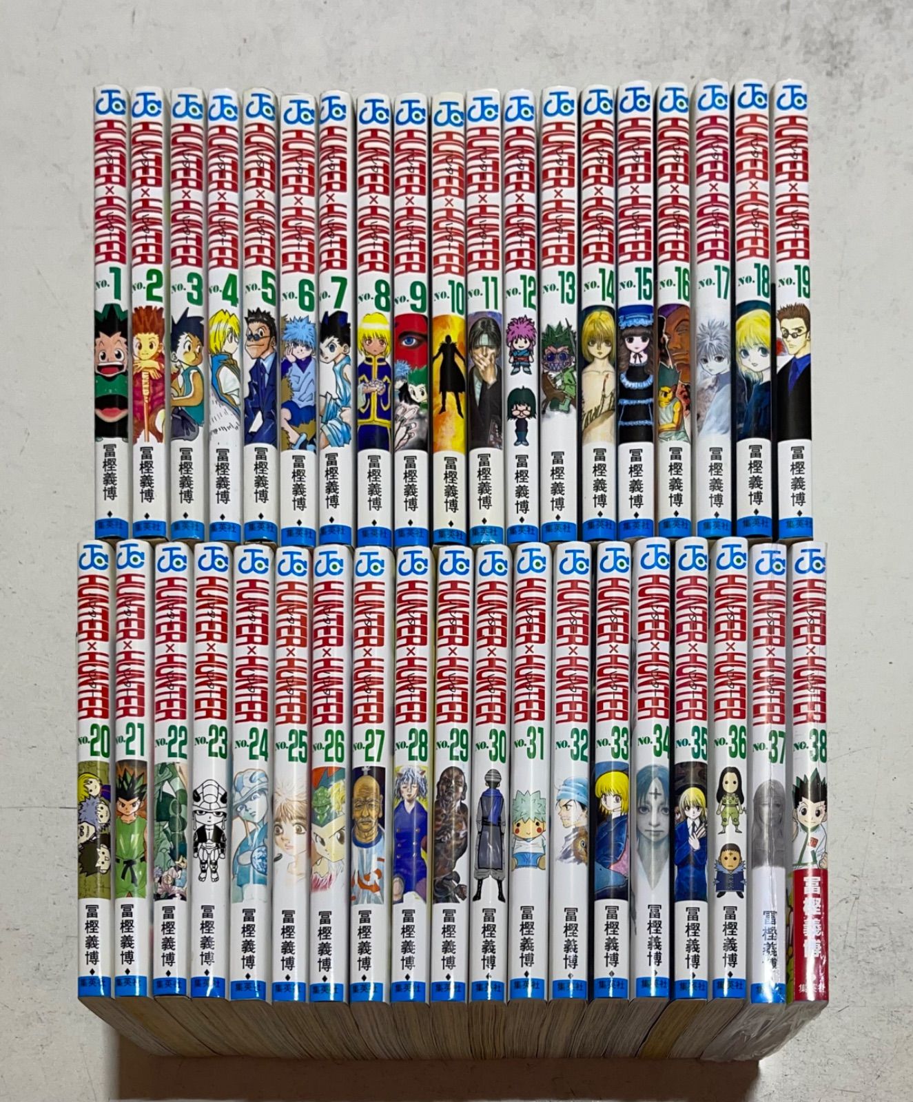 HUNTER×HUNTER ハンター×ハンター コミック 1～38巻セット 冨樫義博