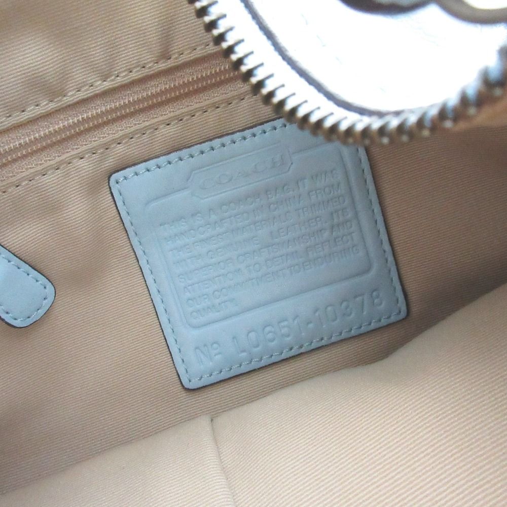 COACH コーチ シグネチャー ショルダーバッグ 10378 ライト