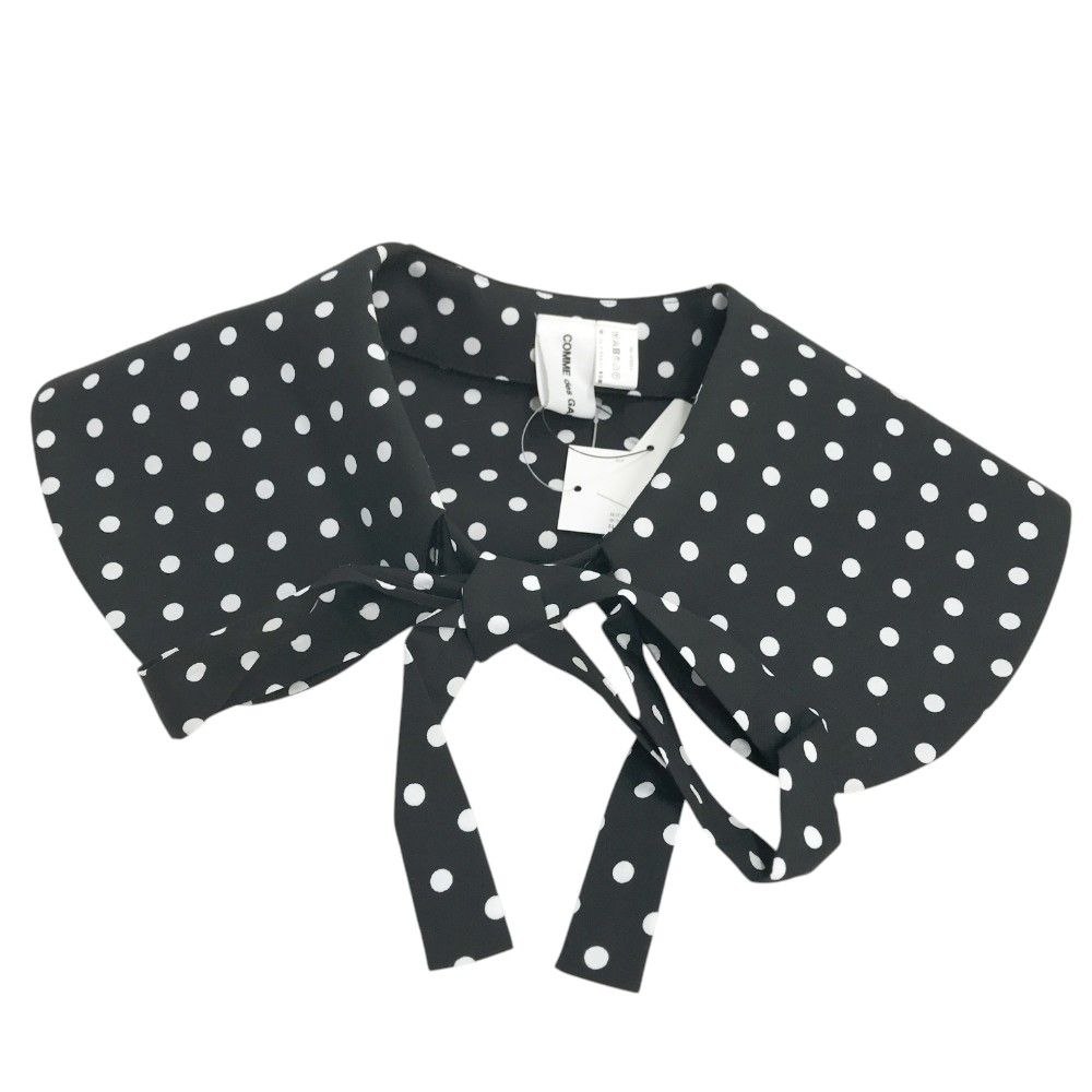 COMME des GARCONS コムデギャルソン NI-V001 付け襟 ドット ブラック系 240101437240