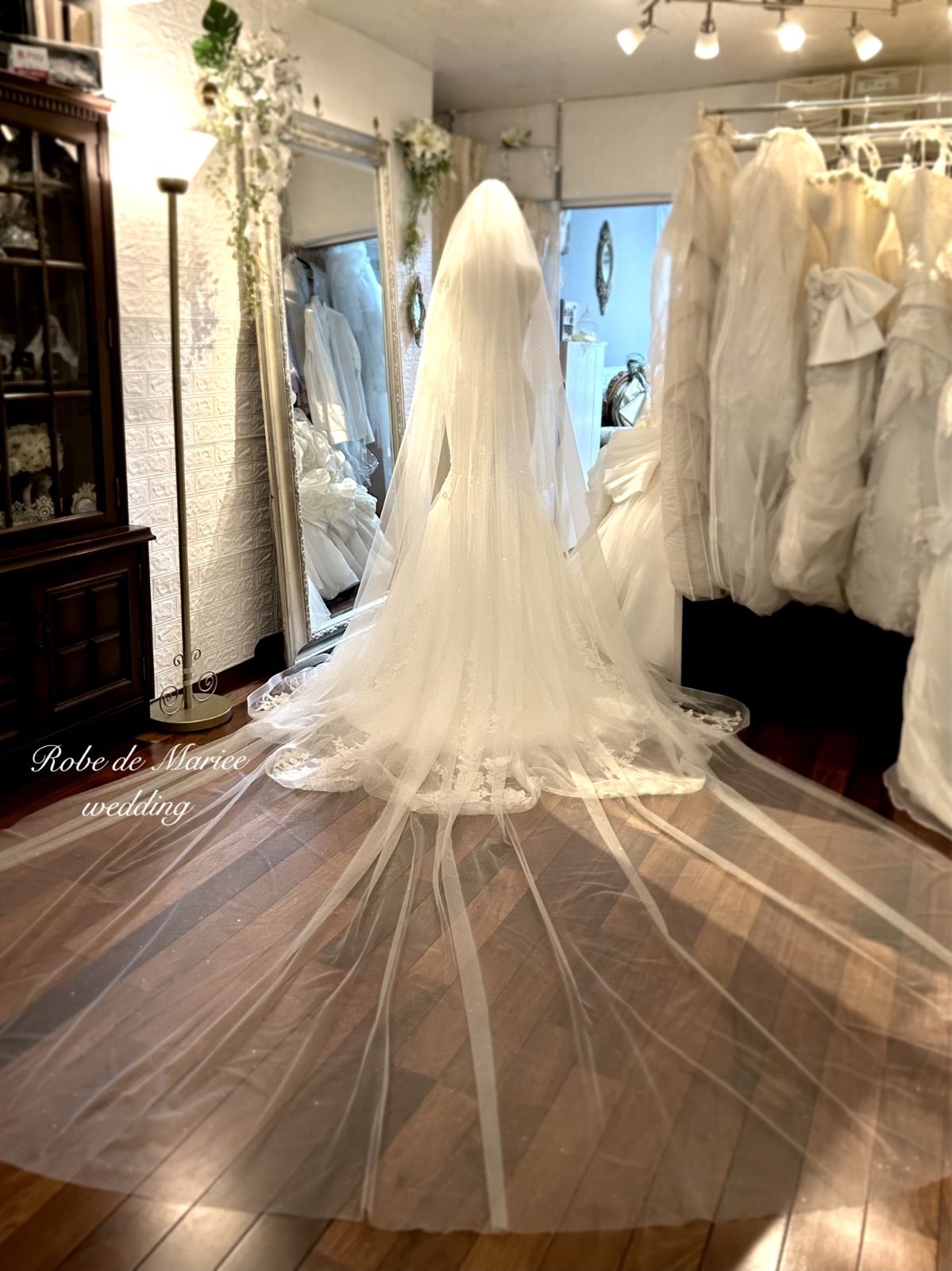 キラキラ超ロングベール