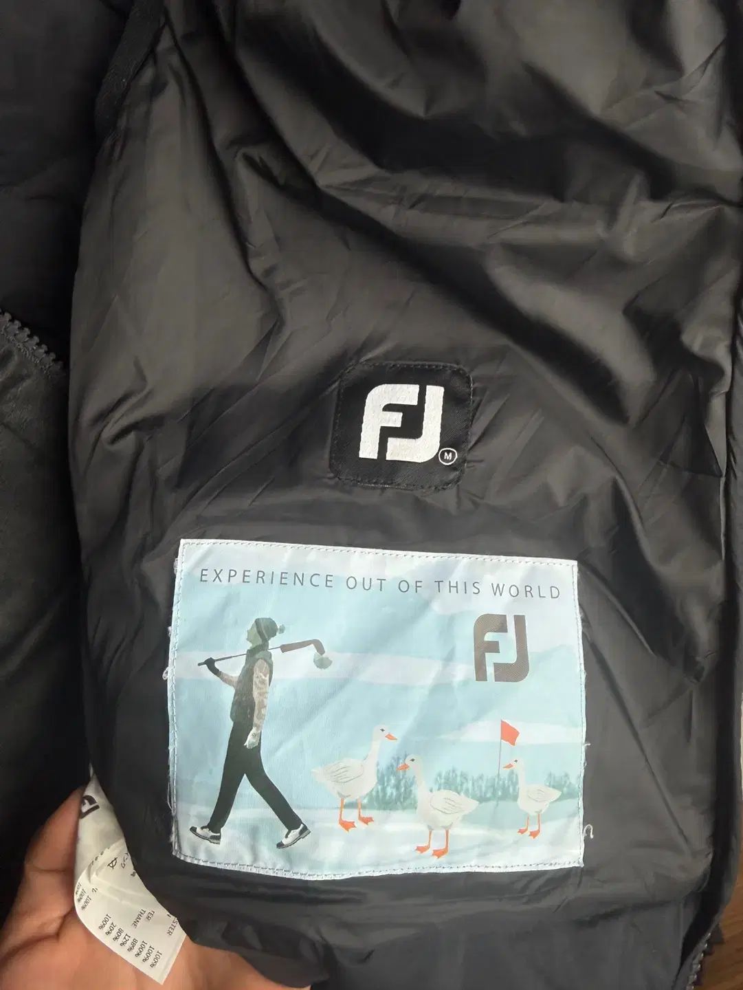 M フットジョイ フラップ グースダウン ダウンベスト LLC-HASEGAWATOSO_COM