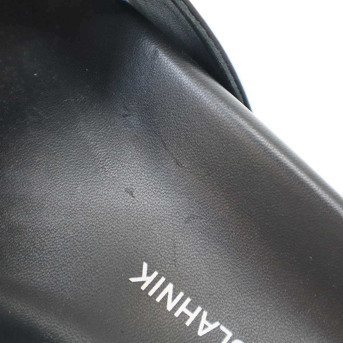 MANOLO BLAHNIK マノロブラニク CHILANGHI ジュエルバックルサンダル 