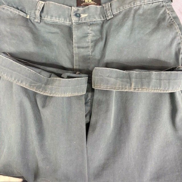 初期 RRL DOUBLE RL三ツ星タグ コットン トラウザーズ MADE IN USA