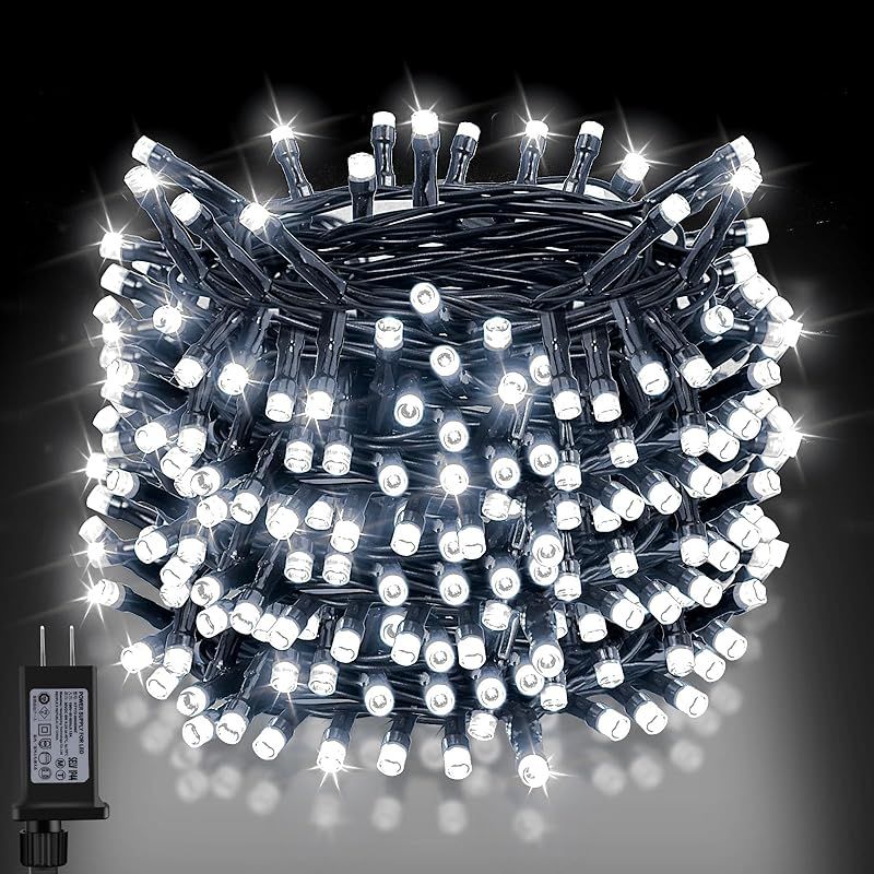 Dalugo LED イルミネーションライト ストリングライト ストレート クリスマスツリーライト 20M 200LED 複数連結可 8点灯モード 記憶機能 タイマー機能 クリスマス飾り ライト クリスマス電飾 屋外 IP44防水 キャンプ用 フェアリーラ 0