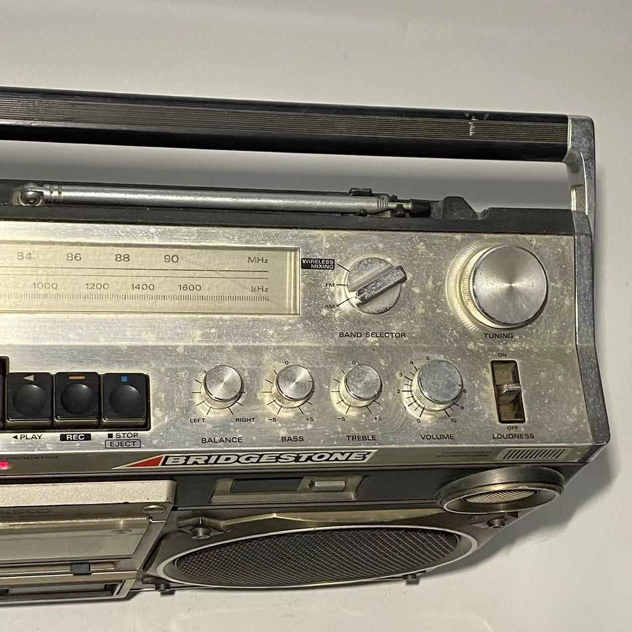 現状品】PERDISCO ラジカセ カセットプレーヤーTRK-8180 【公式通販】