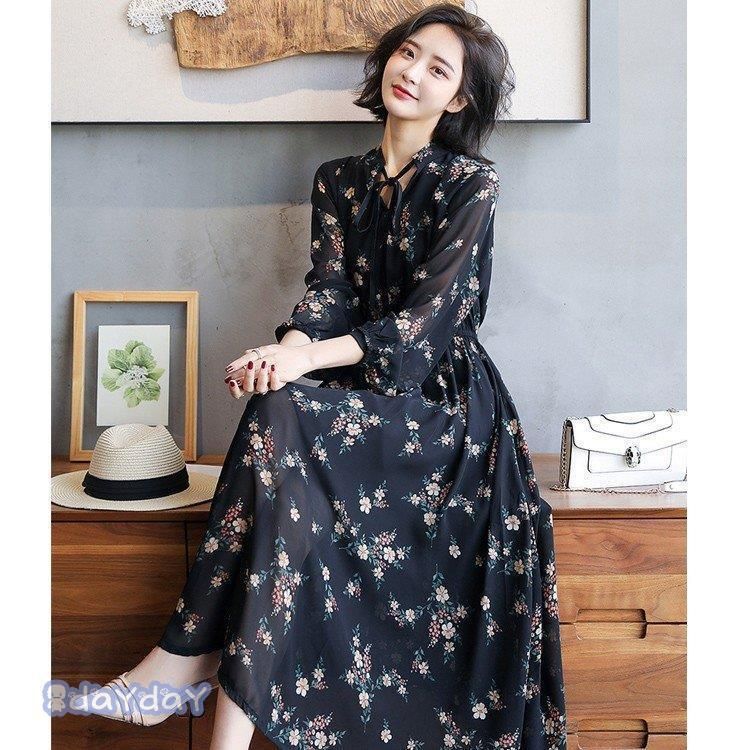 全 マキシワンピース ワンピース レディース 長袖半袖 花柄ワンピース コーデュロイ マキシ丈ワンピ ロング 大きいサイズ 着痩せ 体型カバー 42215