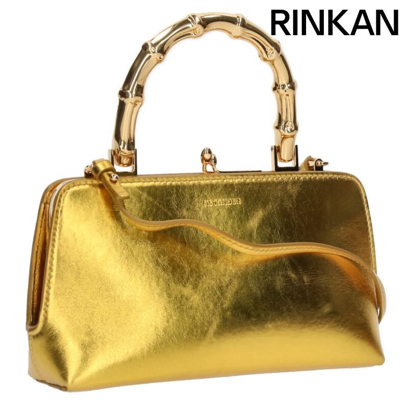 【 JILSANDER 】GOJI ミニ 2way ハンドルバッグ Jil Sander Goji Bamboo Mini Bag | italist