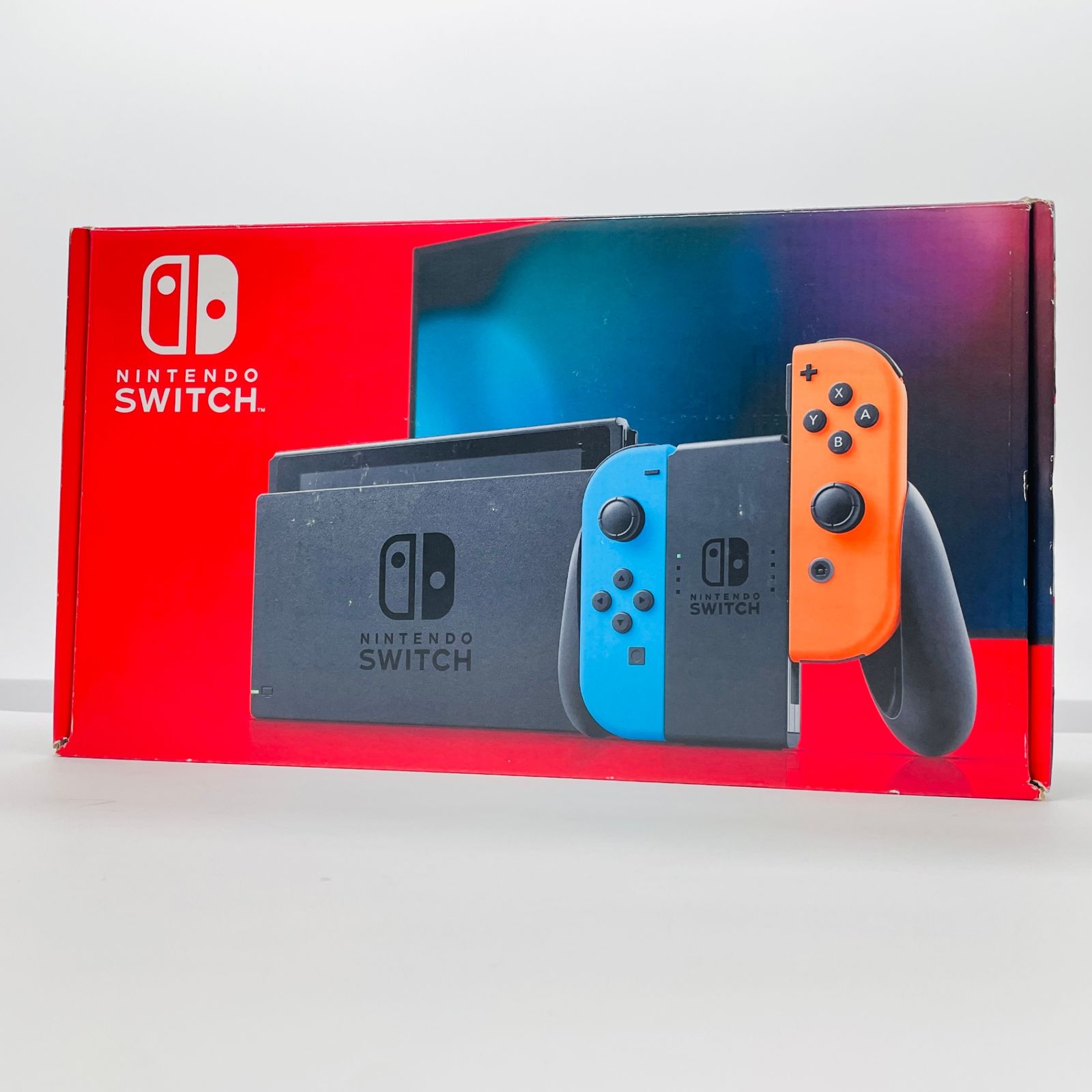 美品 Nintendo Switch 本体 Joy-Con(L) ネオンブルー/(R) ネオン