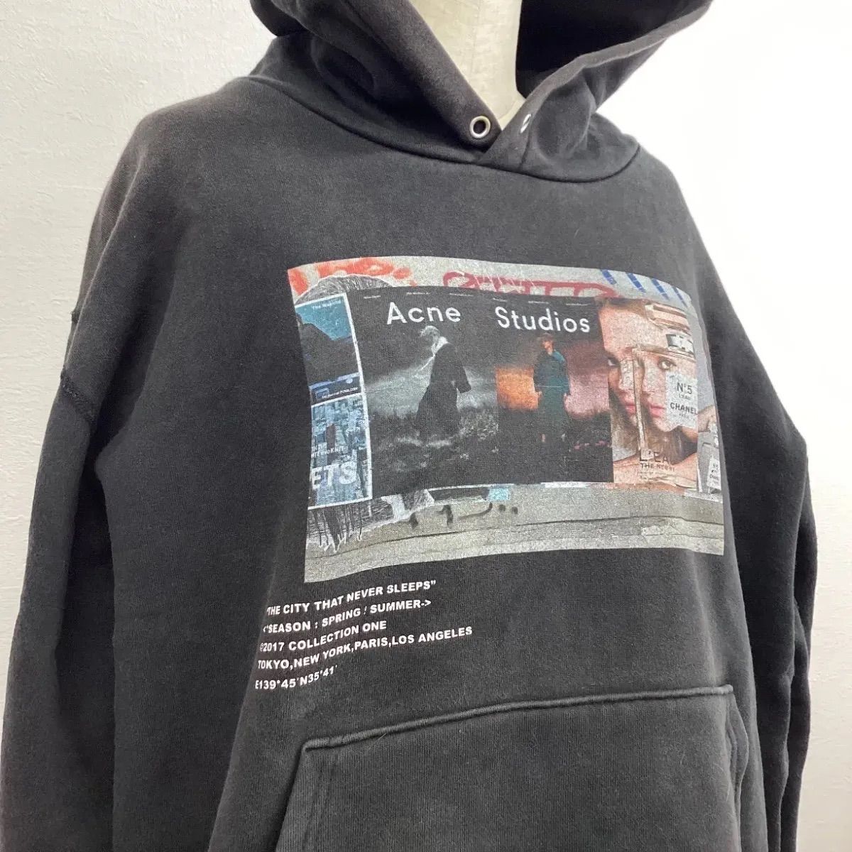 PATRIOT フード パーカー Acne Studios ブラック - メルカリ