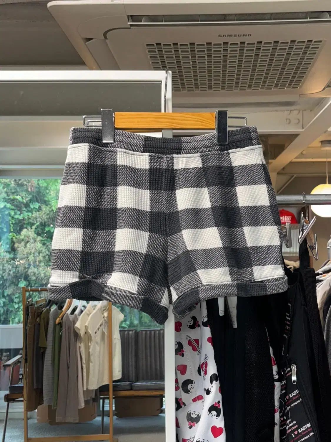 マーク バイ MARCJACOBS マークジェイコブス チェック ショートパンツ DECORATOM_COM_BR