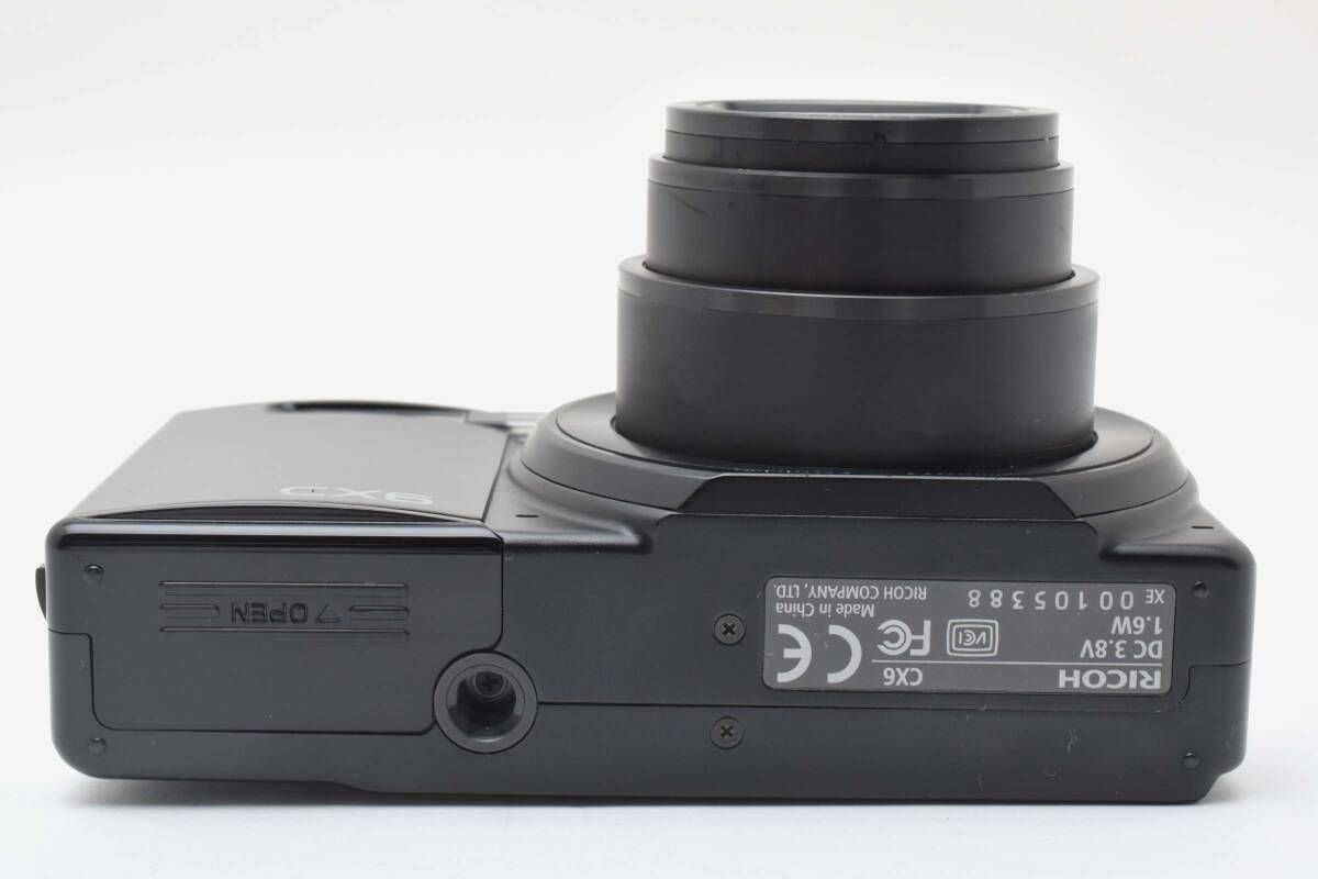 ☆良品☆ リコー RICOH CX6 ブラック コンパクトデジタルカメラ