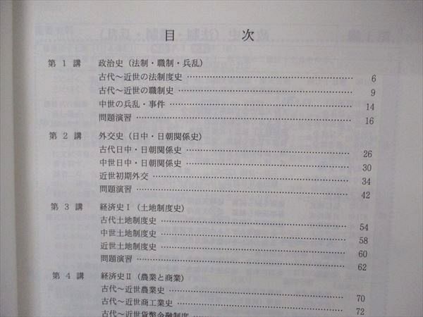 UJ04-107 代ゼミ 代々木ゼミナール 局面を打開する日本史 政治・経済 