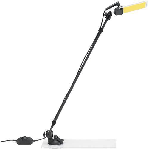 5営業日で発送 YAZAWA ヤザワ どこでもライト 吸盤ポール500黒 DL01 2241319