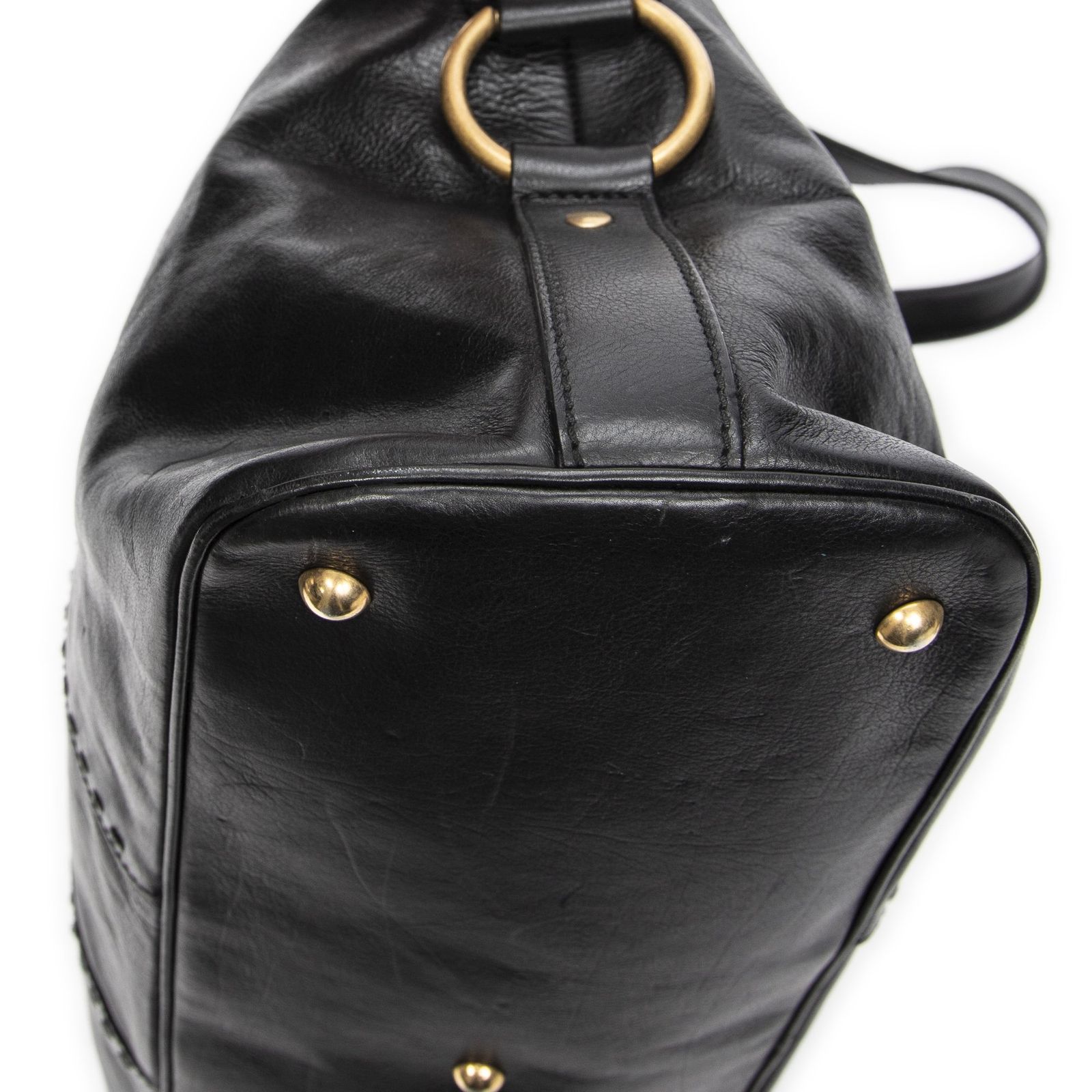 イヴ・サンローラン ミューズトゥ 黒 イブ・サンローランミューズトゥ