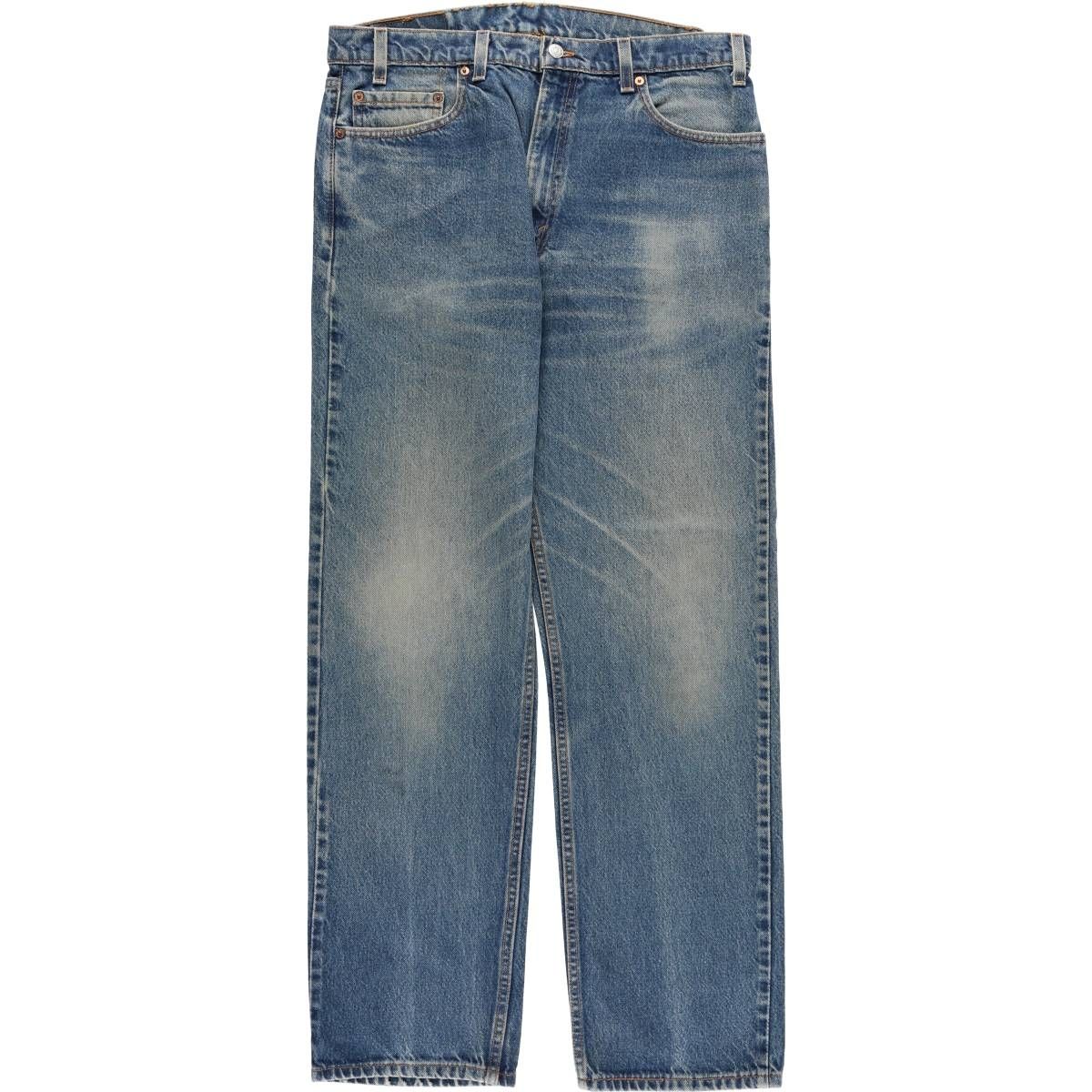 古着 90年代 リーバイス Levi s 505 REGULAR FIT STRAIGHT LEG テーパードデニムパンツ メンズw36相当 ヴィンテージ|eaa575538